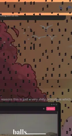 gpu artifacting example, black block artifacts visible across screenshot
